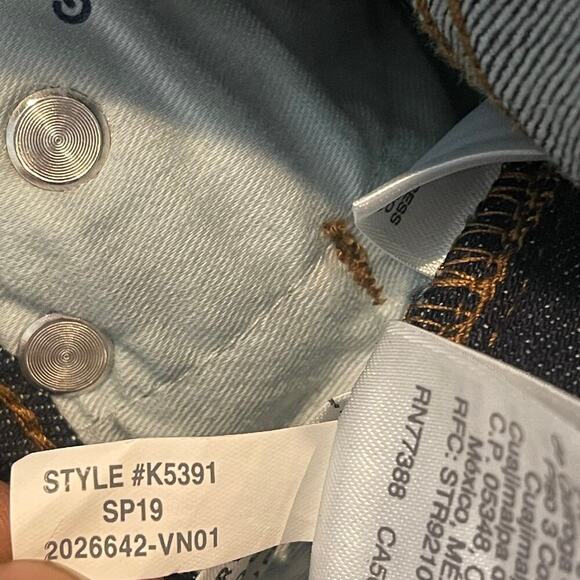 J. Crew Vintage Straight Jean In Resin Rinse Size 24 NWT - Picture 8 of 12